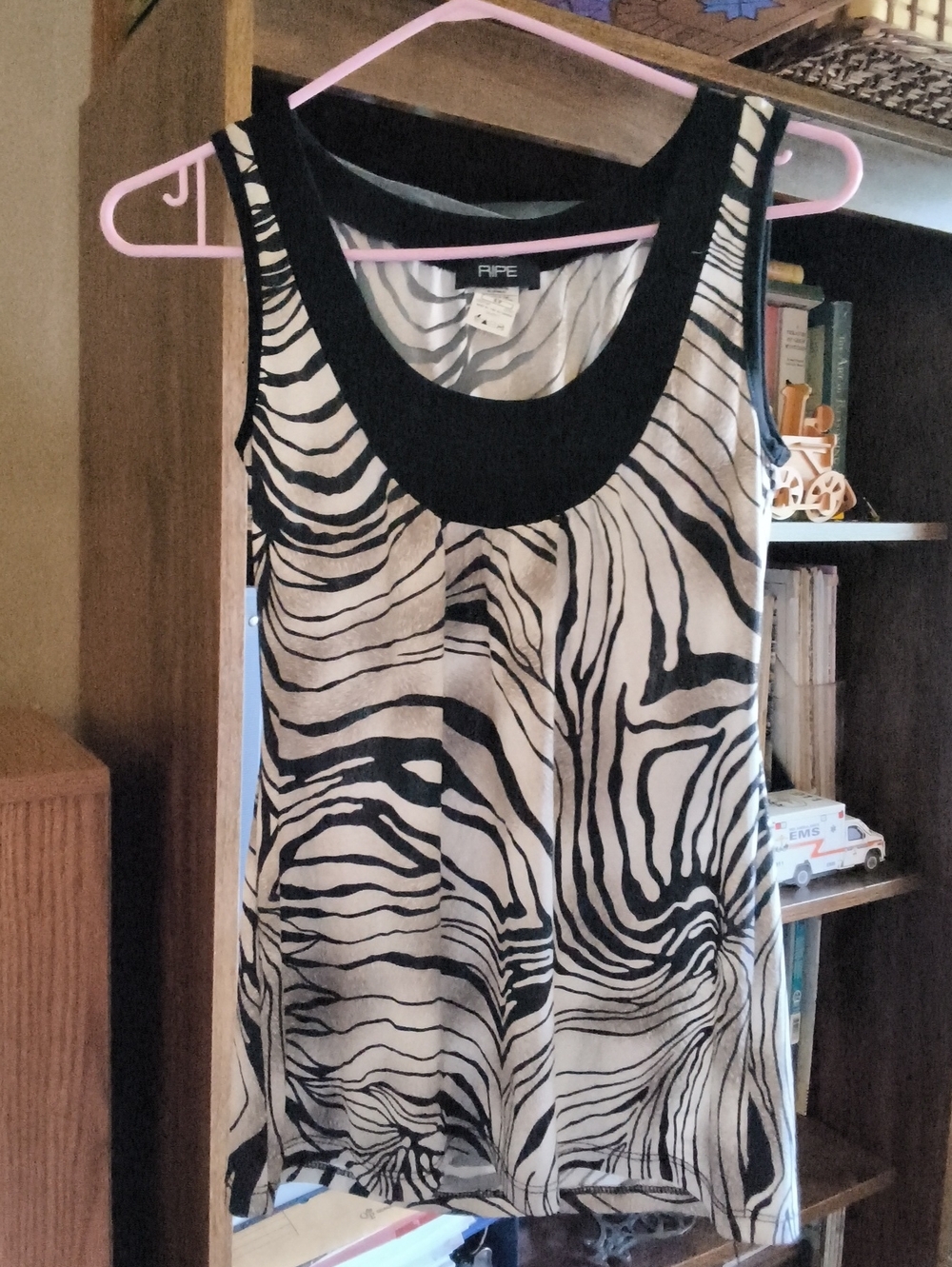 Ripe Zebra-Print Tank